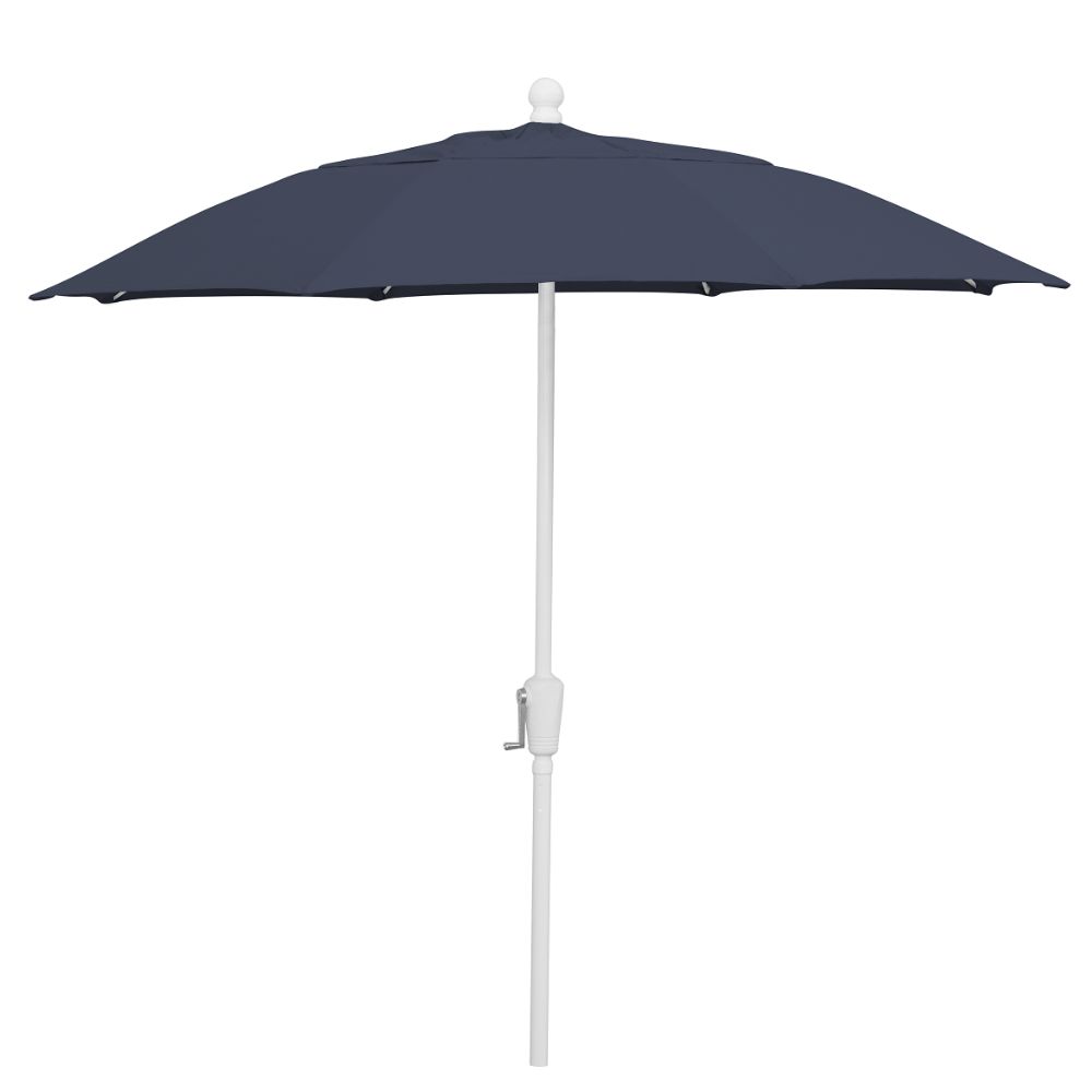 Fiberbuilt Umbrellas & Cushions 9HCRW-Navy Blue 9